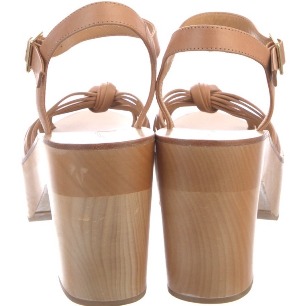 Loeffler Randall Women's Tan Platform Sandals - Picture 4 of 4